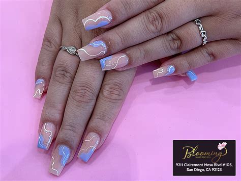blooming nails spa suggest  modest nail idea   creative