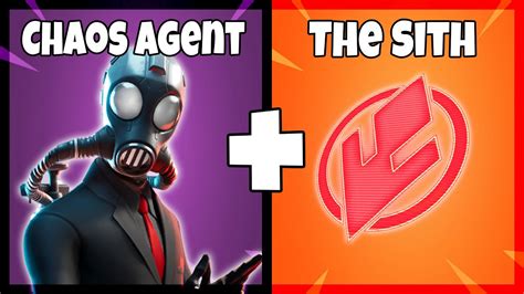 chaos agent combos  chaos agent skin combos combos  chaos agent youtube