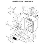 kitchenaid krmfess bottom mount refrigerator parts sears partsdirect