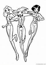 Coloring4free Totally Spies Coloring Printable Pages Related Posts sketch template