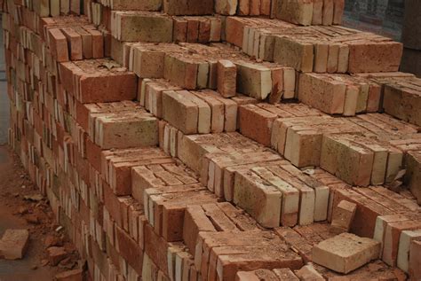 stacked bricks  stock photo public domain pictures