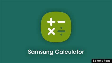samsung calculator updated  version  september   sammy fans