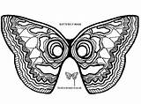 Butterfly Coloringsky sketch template