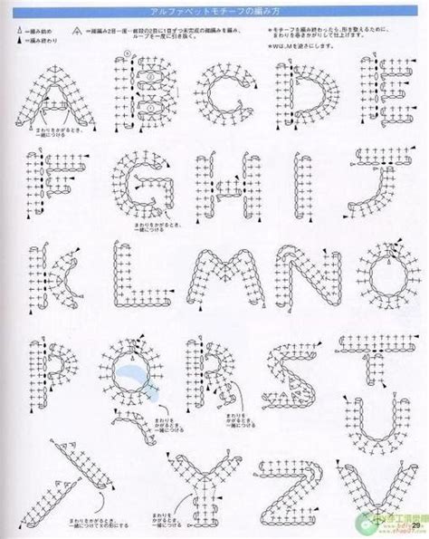 alphabet crochet crochet letters crochet letters pattern crochet