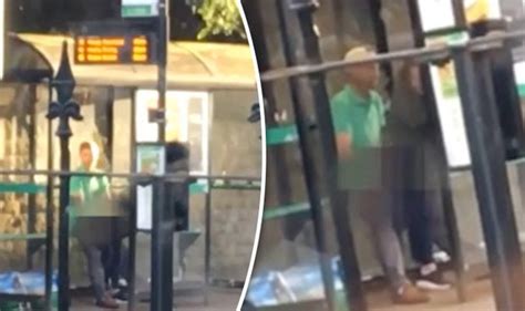 outrage as brit couple spotted having sex at busy bus stop