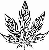 Leaf Weed Marijuana Cannabis Clipartmag sketch template