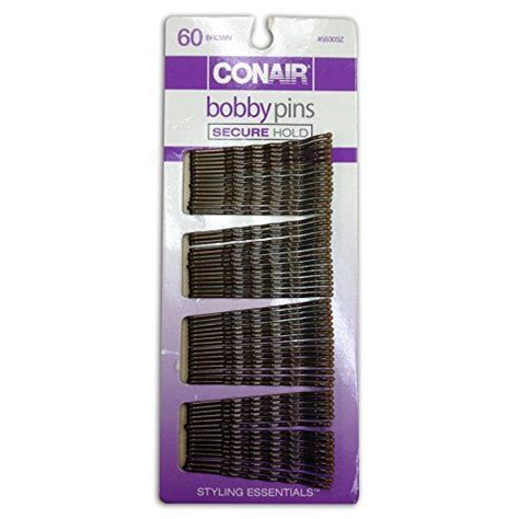 conair bobby pins secure hold 60 counts design 55303z