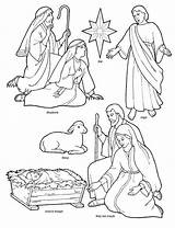 Nativity Coloring Pages Printable Cut Christmas Make Own Printables Kids Murrayandmathews Crafts sketch template