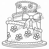Cake Birthday Drawing Tiered Coloring Template Quit Sketch Pages Templates Draw sketch template