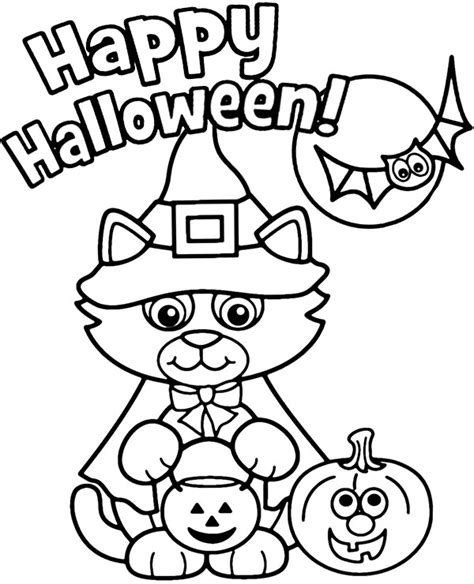 happy halloween coloring pages  print hakume colors