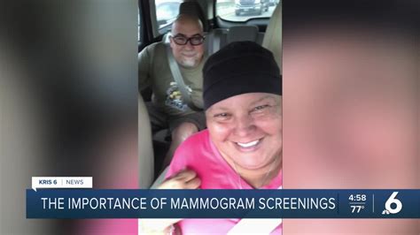 breast cancer survivor advocates for regular check ups