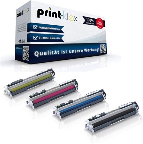 Print Klex 4 X Compatible Toner Cartridges For Hp Colour Laserjet Pro