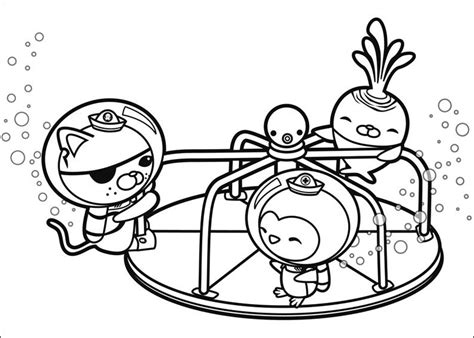 octonauts coloring pages    print