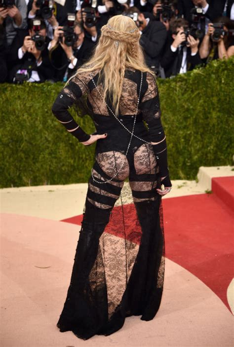 Madonna Defends Revealing Met Ball Outfit Madonna In Givenchy At Met