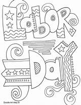 Labor Coloring Pages Printable Color Getcolorings Alley Doodle sketch template