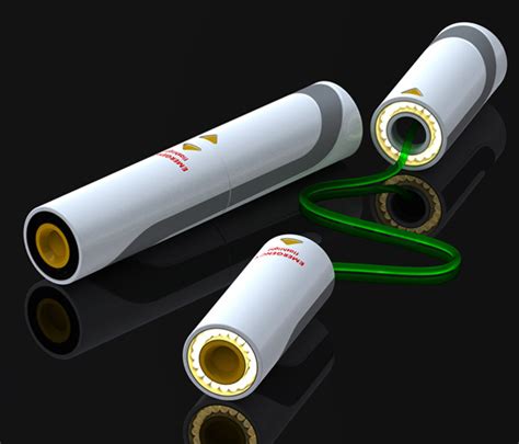 emergency flashlight concept brings  flashlights   fluorescent rope slashgear