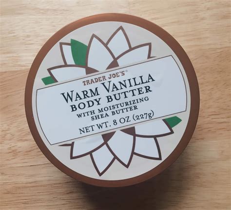 trader joes warm vanilla body butter