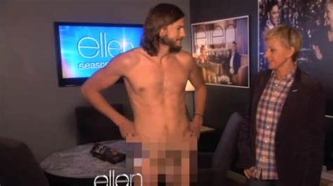ashton kutcher gets naked
