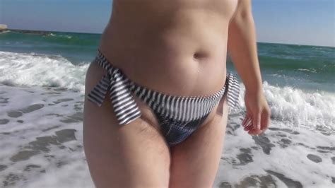 Hairy Mature In Bikini On The Beach Free Porn C9 Xhamster