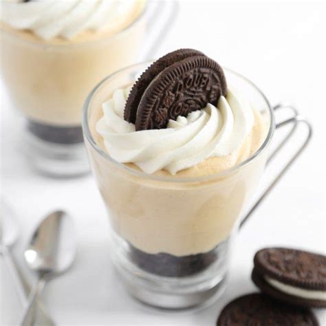 oreo peanut butter pie cups no bake 5 ingredients the