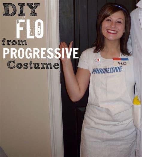 Diy Halloween Costume Progressive Insurance Flo