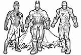 Venom Batman Stampare Capitan Ironman Wonder Supereroe Superheld sketch template
