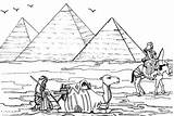 Coloring Pyramid Activity Ancient Near Khufu Pages Pyramids Coloringsky Choose Board sketch template