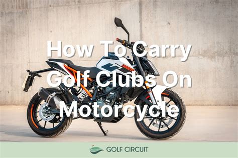 carry golf bag  motorcycle rachelcammi