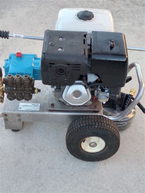 pressure washer  psi cat pump  gpm powered  honda gx engine hp powerful cleaner