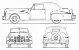 Lincoln Continental Blueprint Convertible 1946 Ford Car Related Posts 3d Coupe Drawingdatabase sketch template