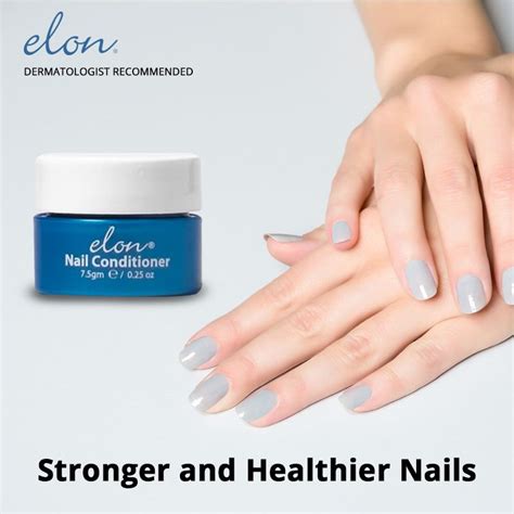 elon lanolin rich nail conditioner  gm jar   grow nails
