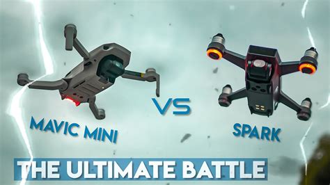 dji spark  mavic mini  ultimate battle complete comparison youtube