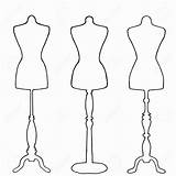 Mannequin Fashion Template Drawing Manikin Sketch Dummy Outline Mannequins Designer Peterainsworth Draw Dress Sketches Drawings Getdrawings Dresses Form Figure Drawn sketch template