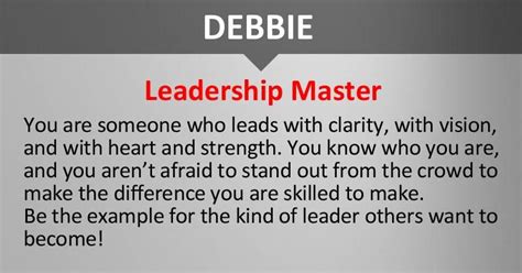 do you have what it takes to be a great leader know who you are