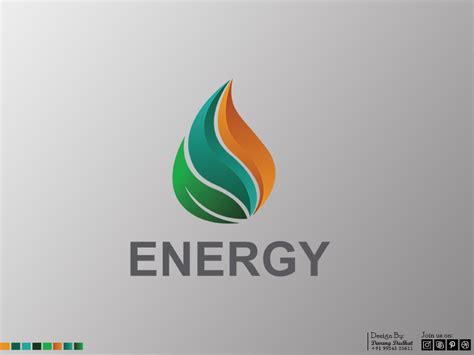energy logo  devang dudhat  dribbble