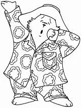 Paddington Coloring Tired Bear Colouring Drawings Pages Sleeping Gif Paddingtonbear sketch template