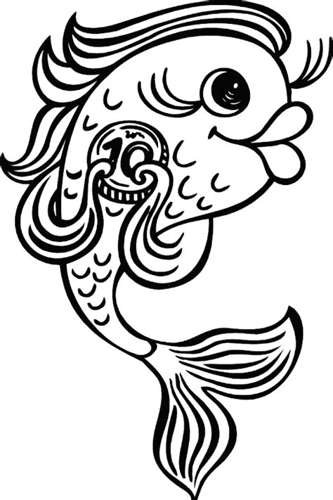 fish coloring pages  coloring pages collections