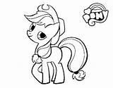 Applejack Ponis Marilo Equestria Imagui Ponys Coloringcrew Cdn5 Dragoncito Dibuix Acolore Coloritou sketch template