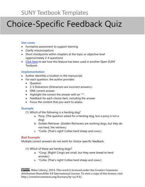 multiple choice questions template