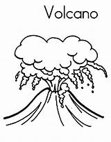 Volcano Clipart Coloring Ash Eruption Cloud Drawing Volcanic Pages Hot Cliparts Cartoon Kids Clip Erupt Netart Clipground Color Getdrawings Clipartmag sketch template