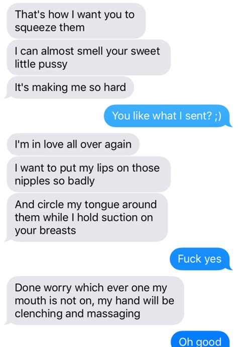 things you can say while sexting sexting examples to