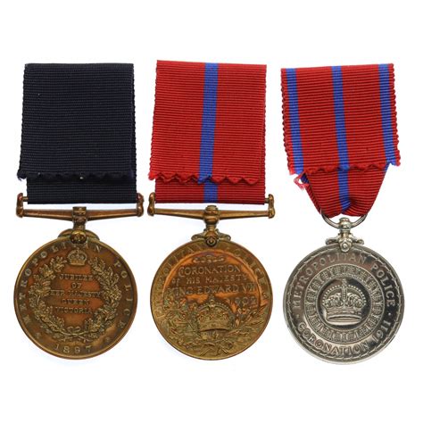 police jubilee medal  police coronation medal  police