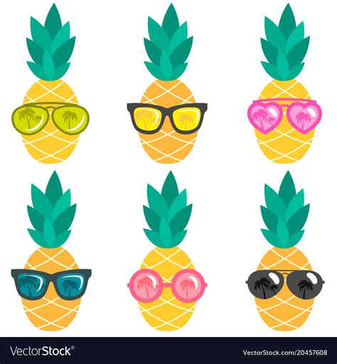 pineapple with sunglasses clipart david simchi levi