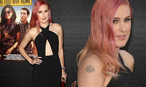 Rumer Willis Flashes Sideboob At The Odd Way Home Premiere In Hollywood