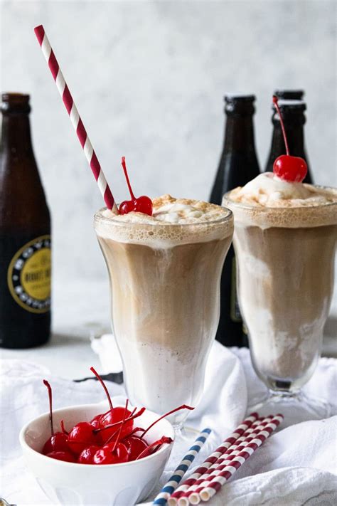 root beer float recipe how to make a root beer float — sugar and cloth
