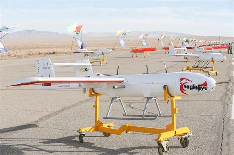 irans army launches large scale drone drill isna