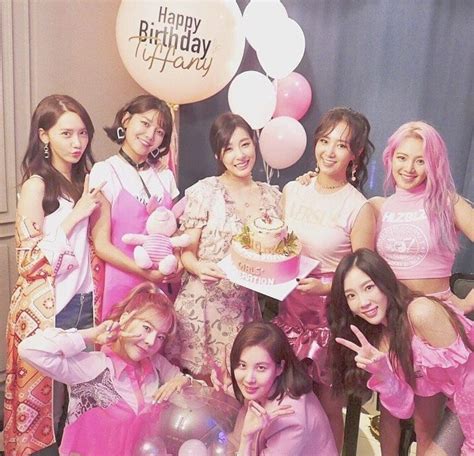 Snsd Members Updates From Tiffany S Birthday Party