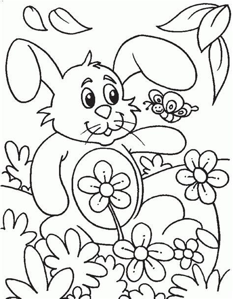 spring coloring pages  kids printable  spring coloring pages
