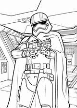 Awakens Force Wars Colouring sketch template