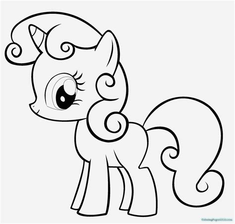 pony drawing template    clipartmag